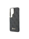Guess Guess PU 4G Script Metal Logo Magnetický Zadný Kryt pre Samsung Galaxy S26 Ultra Black