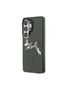 Karl Lagerfeld Karl Lagerfeld IML Choupette Karl Script Logo Magnetický Zadný Kryt pre Samsung Galaxy S26 Ultra Black