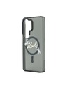 Karl Lagerfeld Karl Lagerfeld IML Choupette Karl Script Logo Magnetický Zadný Kryt pre Samsung Galaxy S26 Ultra Black