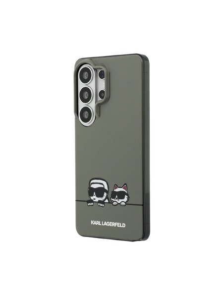 Karl Lagerfeld Karl Lagerfeld IML K&CH Peekaboo Logo Magnetic Zadný kryt pre Samsung Galaxy S26 Ultra Black