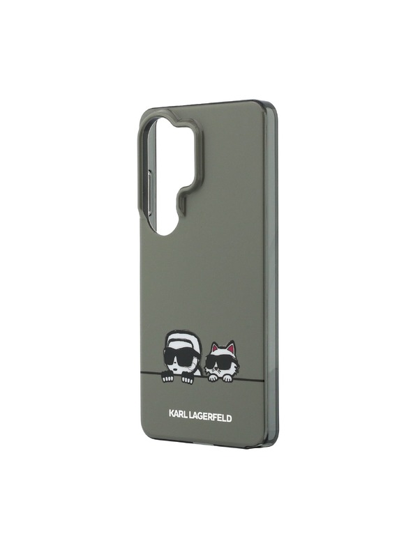 Karl Lagerfeld Karl Lagerfeld IML K&CH Peekaboo Logo Magnetic Zadný kryt pre Samsung Galaxy S26 Ultra Black