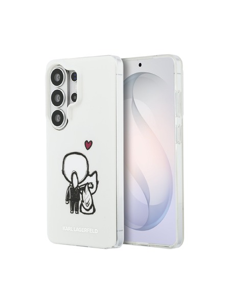 Karl Lagerfeld Karl Lagerfeld IML K&CH Back Logo Magnetic Zadný kryt pre Samsung Galaxy S26 Ultra Transparent