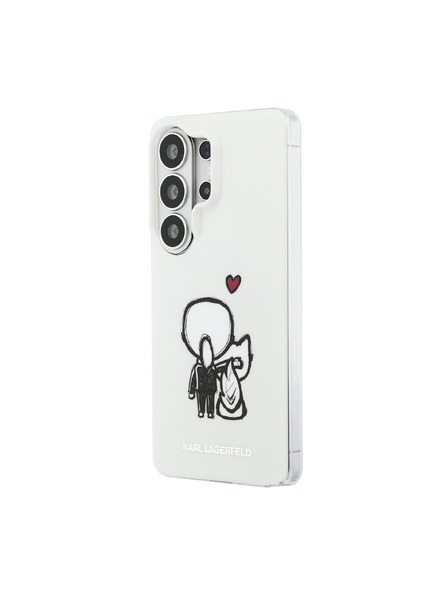 Karl Lagerfeld Karl Lagerfeld IML K&CH Back Logo Magnetic Zadný kryt pre Samsung Galaxy S26 Ultra Transparent