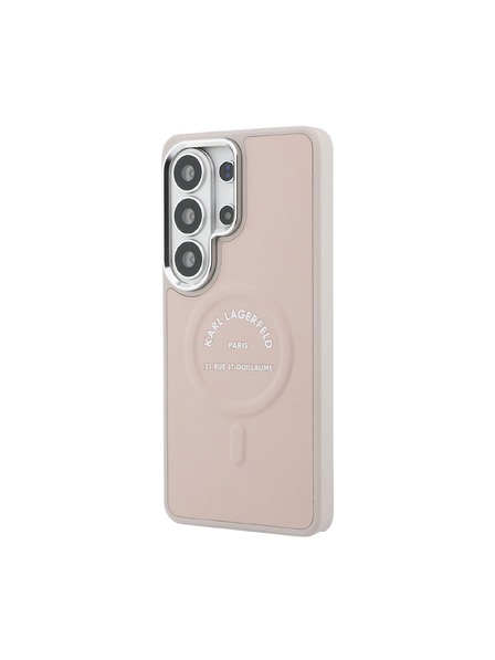 Karl Lagerfeld Karl Lagerfeld PU RSG Logo Magnetic Zadný kryt pre Samsung Galaxy S26 Ultra Pink