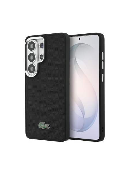 Lacoste Lacoste Petit Pique Metal Logo Magnetic Zadný kryt pre Samsung Galaxy S26 Ultra Black