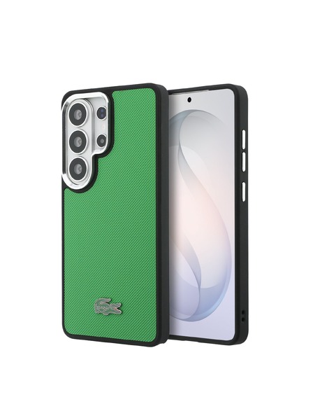 Lacoste Lacoste Petit Pique Metal Logo Magnetic Zadný kryt pre Samsung Galaxy S26 Ultra Estragon Green