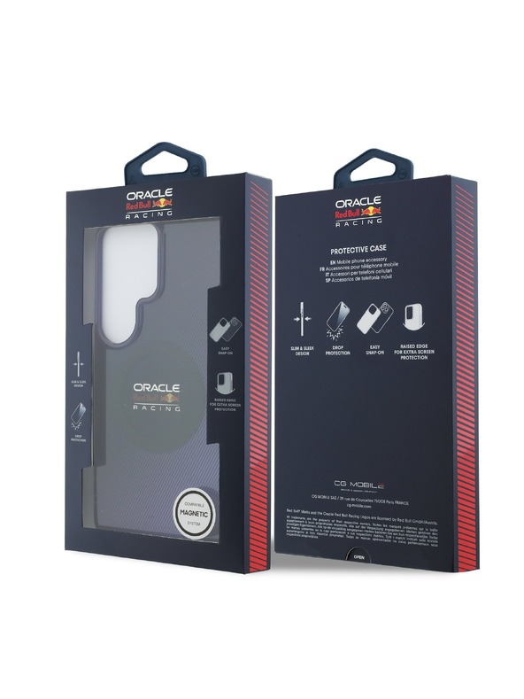 Red Bull Red Bull PC Double Layer Blended Lines Magnetic Zadný kryt pre Samsung Galaxy S26 Ultra Navy