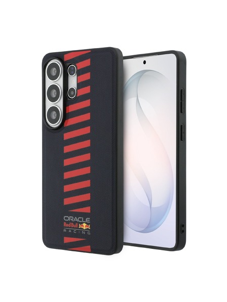 Red Bull Red Bull PU Leather Meshed Powerbar Magnetic Zadný kryt pre Samsung Galaxy S26 Ultra Navy