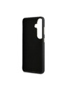 Guess Guess PU Grained 4G Resin Metal Logo Zadný kryt pre Samsung Galaxy S26+ Black