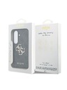 Guess Guess PU 4G Metal Logo Zadný kryt pre Samsung Galaxy S26+ Grey