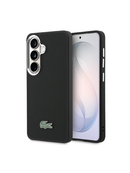 Lacoste Lacoste Petit Pique Metal Logo Magnetic Zadný kryt pre Samsung Galaxy S26+ Black
