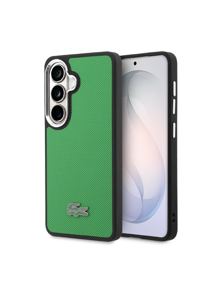 Lacoste Lacoste Petit Pique Metal Logo Magnetic Zadný kryt pre Samsung Galaxy S26+ Estragon Green