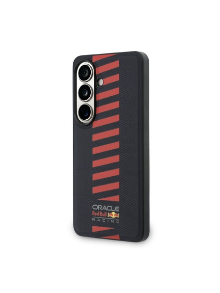 Red Bull Red Bull PU Leather Meshed Powerbar Magnetic Zadný kryt pre Samsung Galaxy S26+ Navy