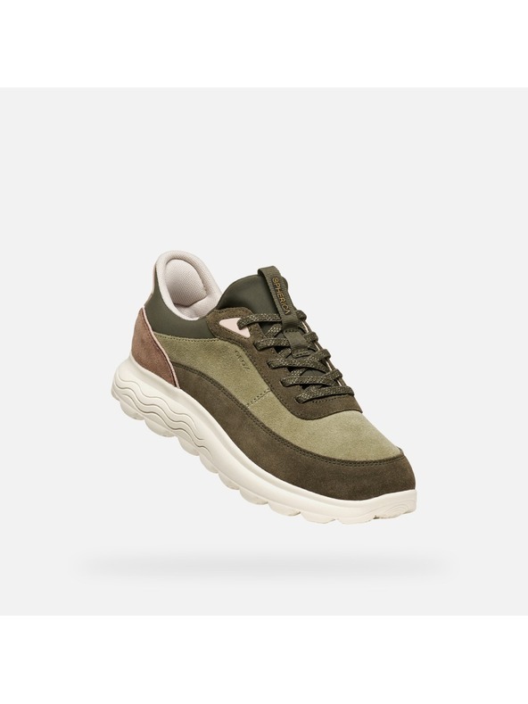 Geox Zelené dámske tenisky Geox Spherica Plus