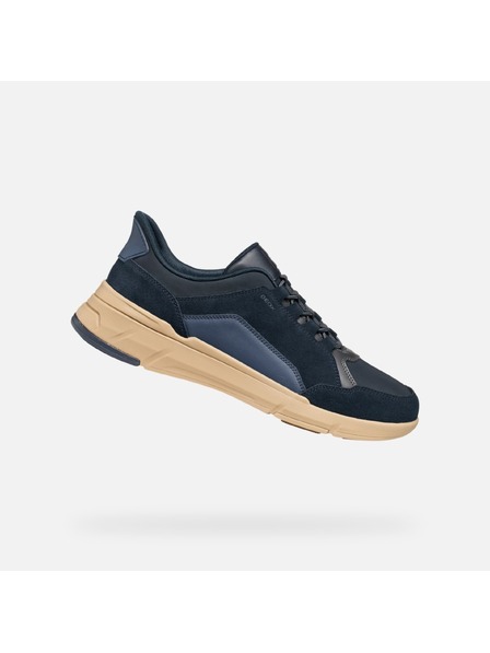 Geox Tmavomodré pánske tenisky Geox Vittour Plus