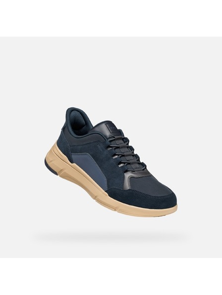 Geox Tmavomodré pánske tenisky Geox Vittour Plus