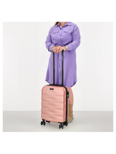 Beagles Cestovný kufor Beagles Travel Originals 19214 S Rose Gold