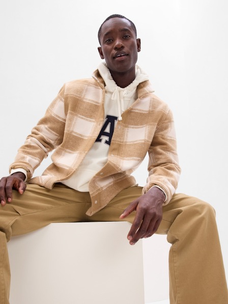 GAP Vrchná fleece košeľa GAP