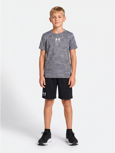 Under Armour Chlapčenský set Under Armour UA TWIST WOVEN SHORT SET-GRY