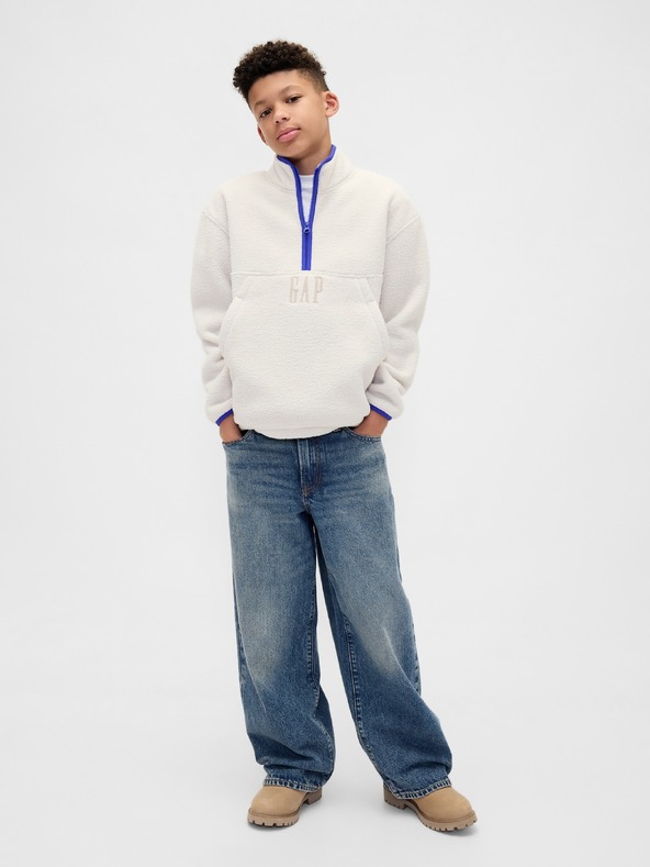 GAP Detská sherpa mikina Arctic Fleece GAP