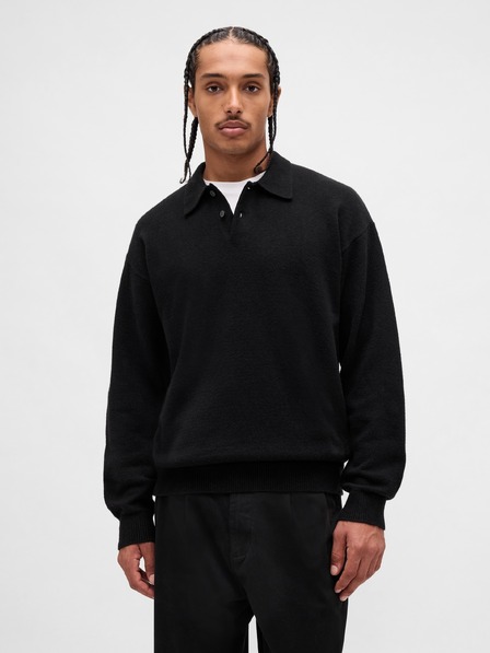 GAP Polo sveter CashSoft GAP