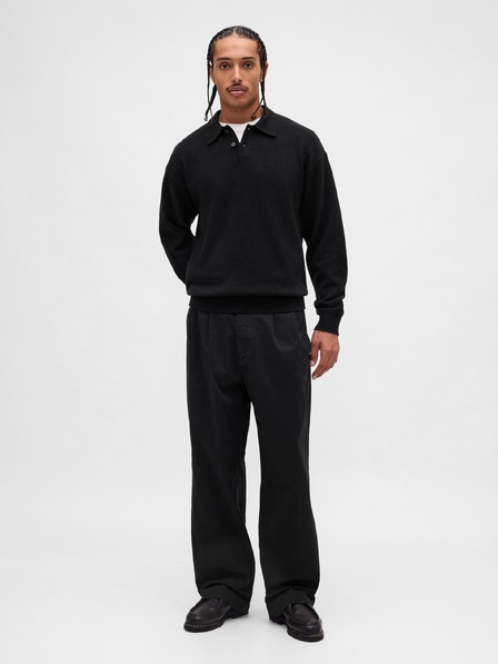 GAP Polo sveter CashSoft GAP