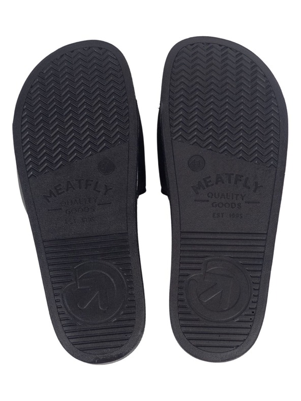 Meatfly Meatfly dámske papuče Hudson Ladies Matt Black