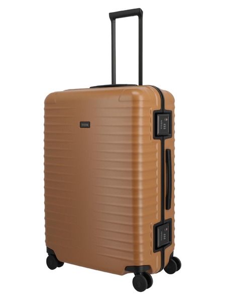Titan Cestovný kufor Titan Overseas L Canyon bronze