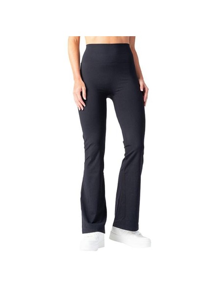 Bellinda RELAX & GO SOFT TOUCH LEGGINGS FLARED - Dámske legíny s rozšírenými nohavicami - čierna