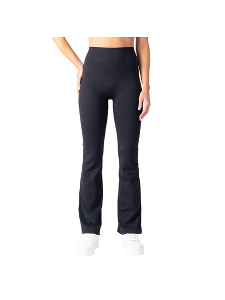 Bellinda RELAX & GO SOFT TOUCH LEGGINGS FLARED - Dámske legíny s rozšírenými nohavicami - čierna