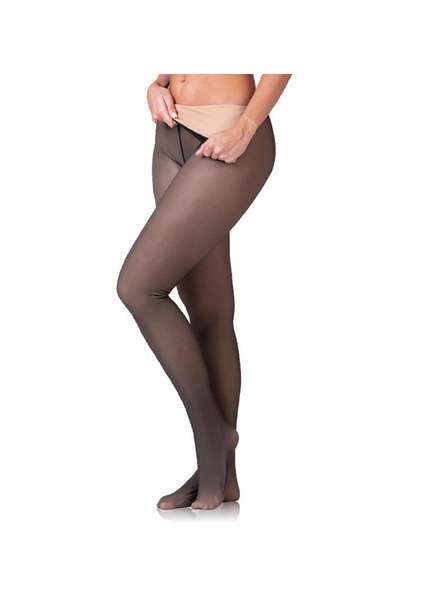 Bellinda WARM & TRANSPARENT 80 DEN - Dámske teplé pančuchové nohavice 80 DEN - čierna