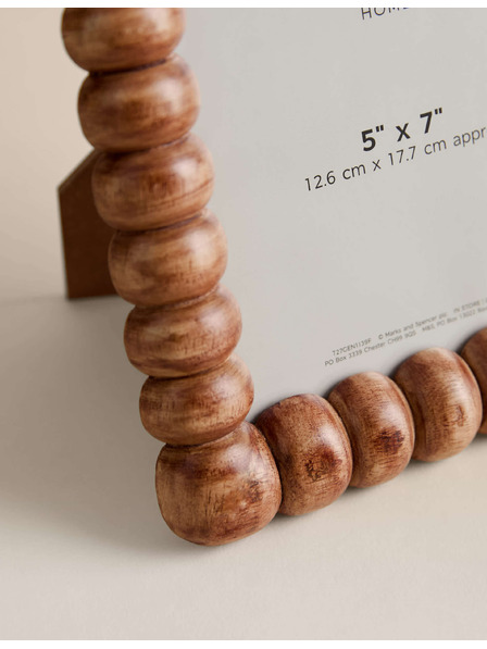 Marks & Spencer Fotorámček Bobbin, 13 × 18 cm Marks & Spencer béžová