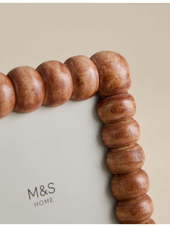Marks & Spencer Fotorámček Bobbin, 13 × 18 cm Marks & Spencer béžová