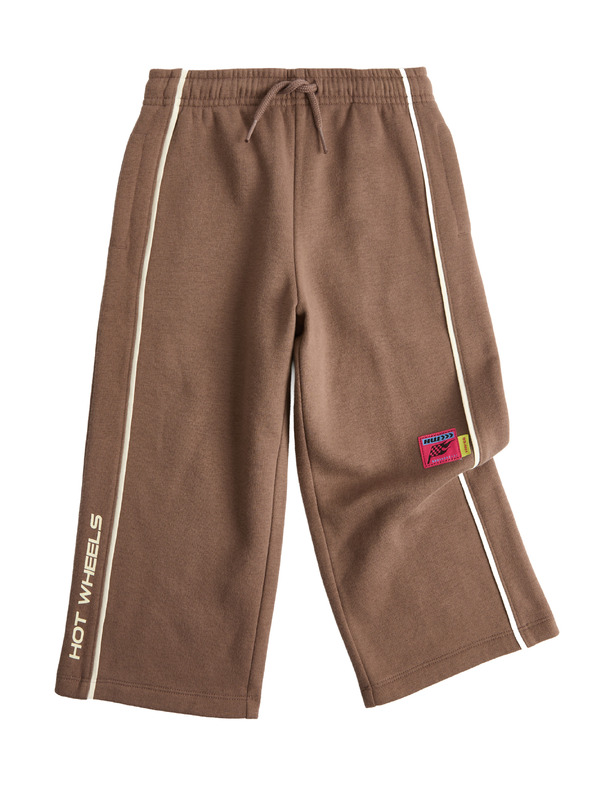 Marks & Spencer Tepláky so širokými nohavicami s motívom Hot Wheels™, s vysokým podielom bavlny (2–8 rokov) Marks & Spencer hnedá