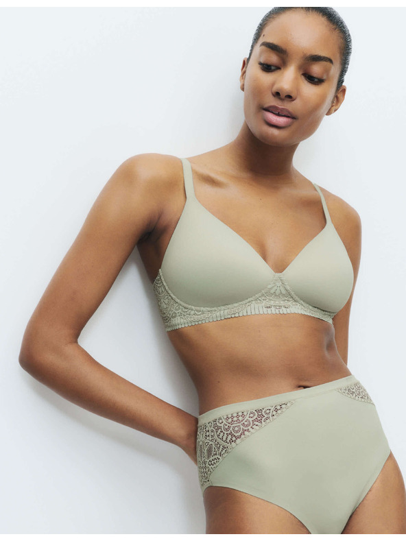 Marks & Spencer Podprsenka Body Soft™ s plnými košíčkami bez kostíc, veľ. A–E Marks & Spencer zelená