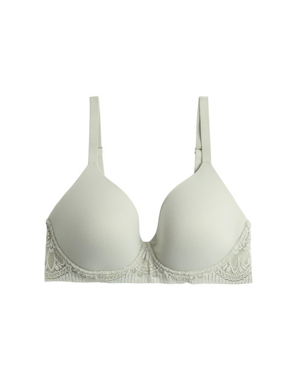 Marks & Spencer Podprsenka Body Soft™ s plnými košíčkami bez kostíc, veľ. A–E Marks & Spencer zelená