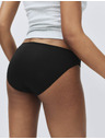 Marks & Spencer Nízko strihy bikini nohavičky z mikrovlákna, bez viditeľných lemov, 5 kusov v balení Marks & Spencer čierna
