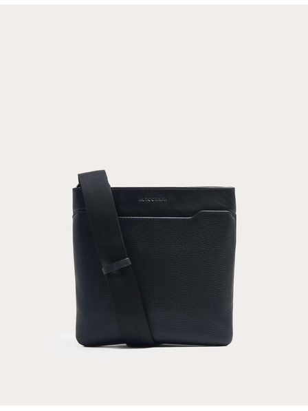Marks & Spencer Kožená taška crossbody Marks & Spencer čierna