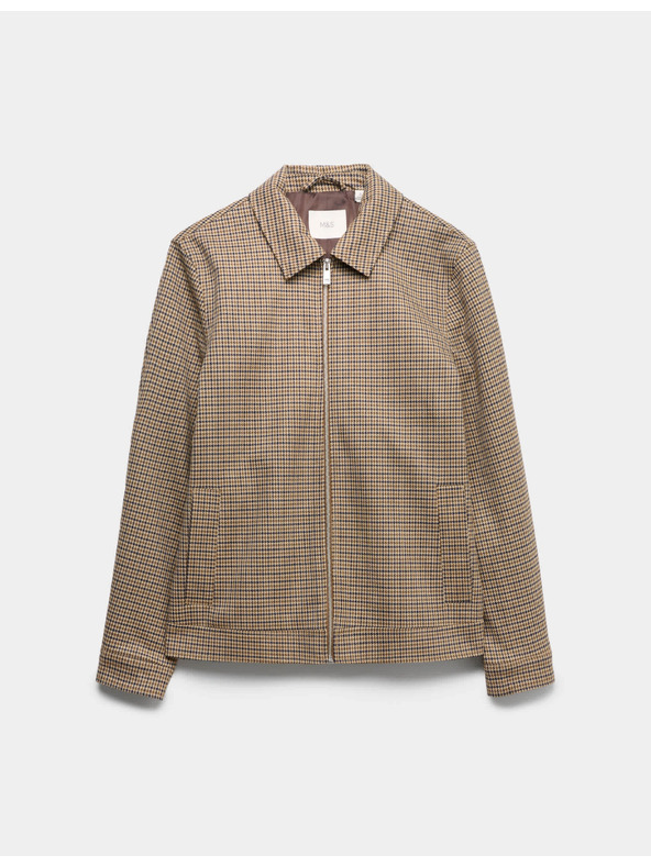 Marks & Spencer Kockovaná bunda Harrington Marks & Spencer viacfarebná