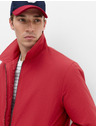 Marks & Spencer Bunda Harrington s vycpávkami a zipom Marks & Spencer červená