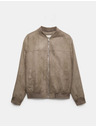 Marks & Spencer Bomber z umelého semišu Marks & Spencer hnedá