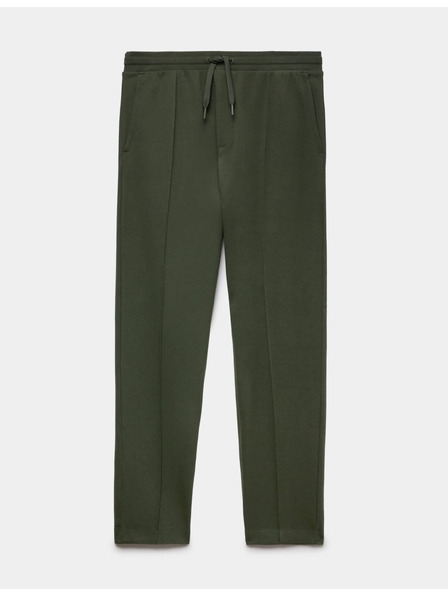 Marks & Spencer Rovné tepláky Ultimate s vysokým podielom bavlny Marks & Spencer zelená
