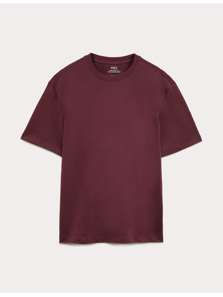 Marks & Spencer Tričko Ultimate Performance zo zmesi bavlny Marks & Spencer červená