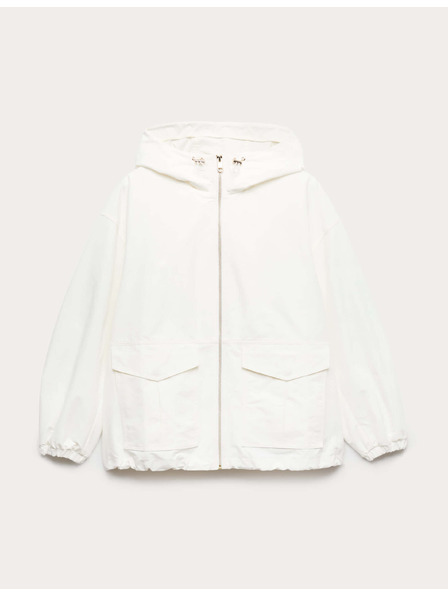 Marks & Spencer Parka s kapucňou, vysokým podielom bavlny a technológiou Stormwear™ Marks & Spencer krémová