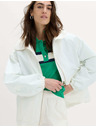 Marks & Spencer Parka s kapucňou, vysokým podielom bavlny a technológiou Stormwear™ Marks & Spencer krémová