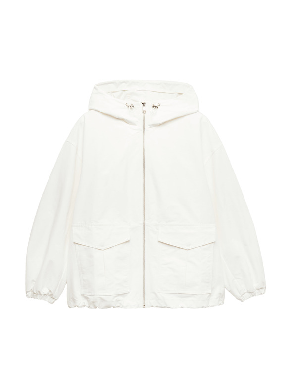 Marks & Spencer Parka s kapucňou, vysokým podielom bavlny a technológiou Stormwear™ Marks & Spencer krémová