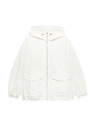 Marks & Spencer Parka s kapucňou, vysokým podielom bavlny a technológiou Stormwear™ Marks & Spencer krémová