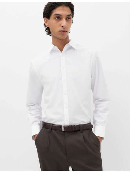 Marks & Spencer Košeľa slim fit, ľahké žehlenie Marks & Spencer biela