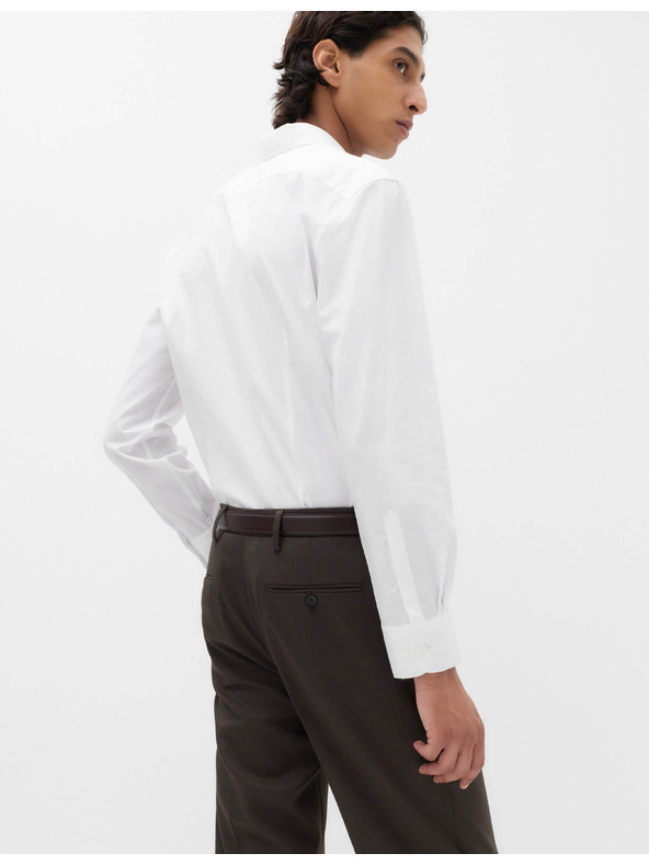 Marks & Spencer Košeľa slim fit, ľahké žehlenie Marks & Spencer biela