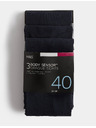 Marks & Spencer Pančuchové nohavice Body Sensor™, 40 DEN, 3 ks v balení Marks & Spencer námorná modrá